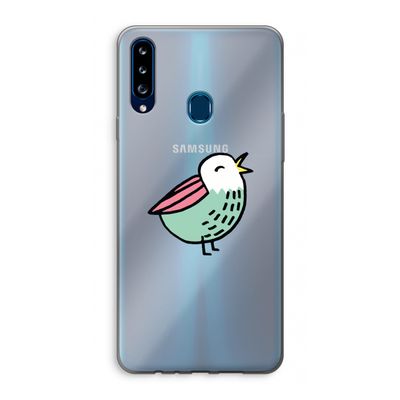 Birdy: Samsung Galaxy A20s Transparant Hoesje