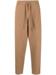 Roberto Collina pantalon de jogging à coupe ample - Marron