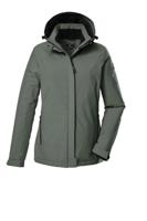 Killtec KOW 250 Regenjas Dames Green-Grey 40