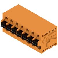 Weidmüller 1331750000 Klemschroefblok 2.5 mm² Aantal polen 7 Oranje 40 stuk(s)