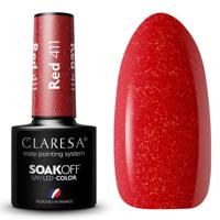 Claresa uv/led gellak 5ml red 411 sunny garden