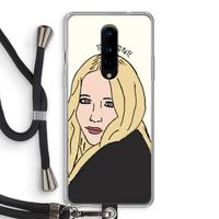 Mary Kate: OnePlus 8 Transparant Hoesje met koord