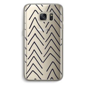 Marrakech Arrows: Samsung Galaxy S7 Transparant Hoesje