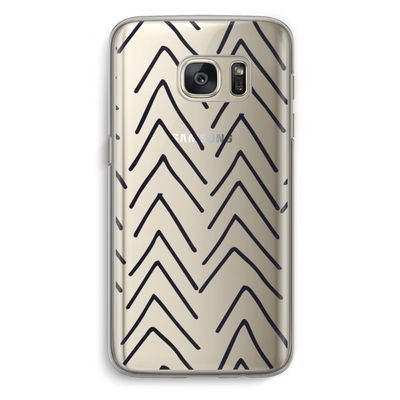 Marrakech Arrows: Samsung Galaxy S7 Transparant Hoesje