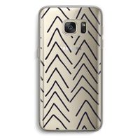Marrakech Arrows: Samsung Galaxy S7 Transparant Hoesje