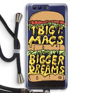 Big Macs Bigger Dreams: Honor 9 Transparant Hoesje met koord