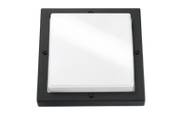 SG Basso LED Wandarmatuur E27 Zwart IP65 IK10 614197