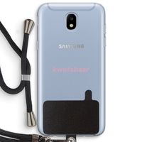 kwetsbaar: Samsung Galaxy J5 (2017) Transparant Hoesje met koord