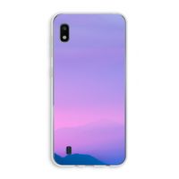 Sunset pastel: Samsung Galaxy A10 Transparant Hoesje