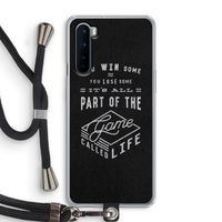 Life: OnePlus Nord Transparant Hoesje met koord