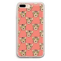 Tijger: iPhone 7 Plus Transparant Hoesje