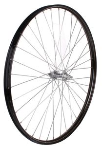 Hi-point voorwiel 28 x 1 5/8 x 1 3/8 aluminium 36g zwart