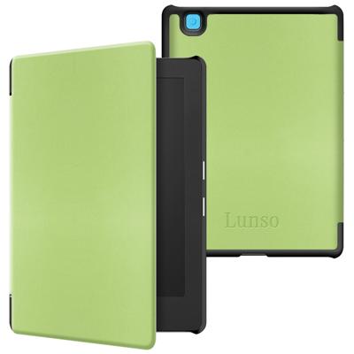 Lunso Kobo Aura H20 Edition 2 hoes (6.8 inch) - sleepcover - Groen