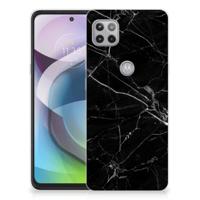 Motorola Moto G 5G | TPU | Siliconen hoesje | Marmer Zwart - Origineel Cadeau Vader