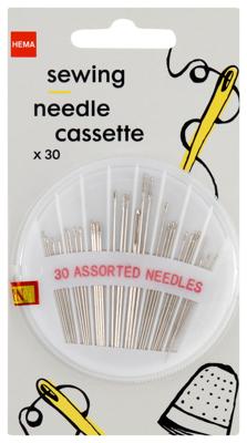 HEMA Naainaaldencassette - 30 stuks