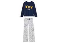 Kinder pyjama (134/140, Marineblauw)