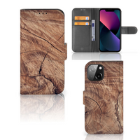 iPhone 13 Mini Book Style Case Tree Trunk - thumbnail