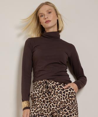 jersey top met col jersey top met col