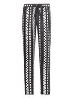 Dolce & Gabbana polka dot-print silk pajama trousers - Noir