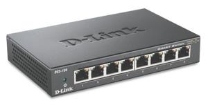 D-Link DGS-108 Netwerk switch 8 poorten 1 GBit/s