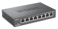 D-Link DGS-108 Netwerk switch 8 poorten 1 GBit/s - thumbnail