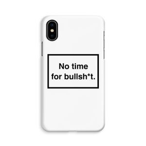 No time: iPhone Xs Volledig Geprint Hoesje