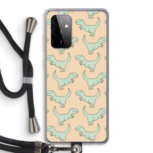 Dinos: Samsung Galaxy A72 5G Transparant Hoesje met koord