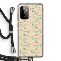 Dinos: Samsung Galaxy A72 5G Transparant Hoesje met koord