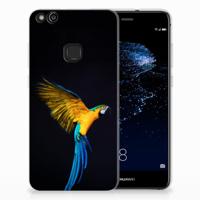 Huawei P10 Lite | TPU Hoesje | Papegaai