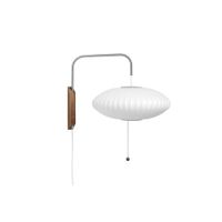 Hay Nelson Saucer Wall Sconce Cabled Wandlamp Small - Wit - thumbnail