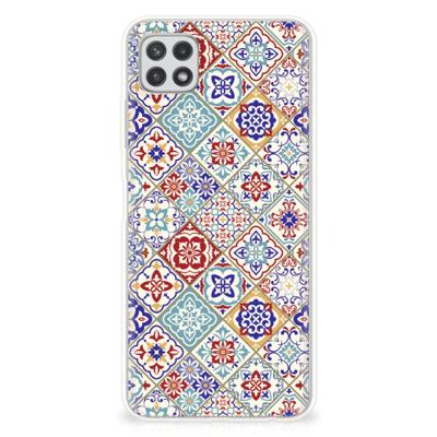 Samsung Galaxy A22 5G | TPU | Siliconen hoesje | Tiles Color Samsung Galaxy A22 5G | TPU | Siliconen hoesje | Tiles Color