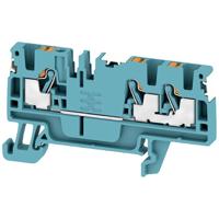 Weidmüller 2674730000 Doorgangsserieklem Push-In-klem, Steekaansluiting Blauw 100 stuk(s)