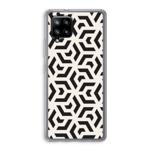 Crazy pattern: Samsung Galaxy A42 5G Transparant Hoesje