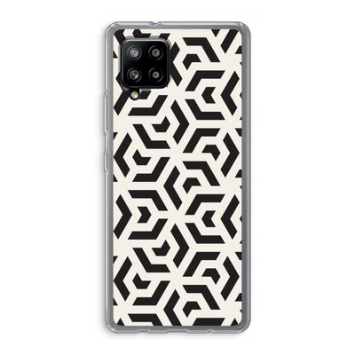 Crazy pattern: Samsung Galaxy A42 5G Transparant Hoesje