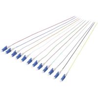 Digitus DK-29332-02 Glasvezel Optische vezel Aansluitkabel 2.00 m Wit, Violet, Zwart, Turquoise, Rood, Pink, Oranje, Groen, Grijs, Geel, Bruin, Blauw [1x