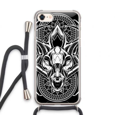 Oh Deer: iPhone 8 Transparant Hoesje met koord