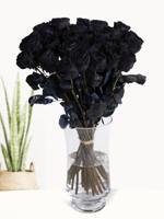 30 zwarte rozen