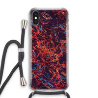 Lucifer: iPhone X Transparant Hoesje met koord