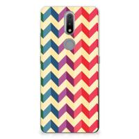 Nokia 2.4 | TPU bumper | Zigzag Multi Color
