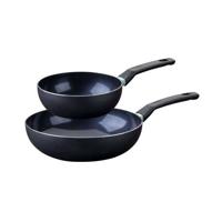 Set van 2 wokken - FACKELMANN - Brandao - 20 en 28 cm Set van 2 wokken - FACKELMANN - Brandao - 20 en 28 cm