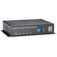 LevelOne VDS-1201 netwerk media converter 100 Mbit/s Zwart - thumbnail