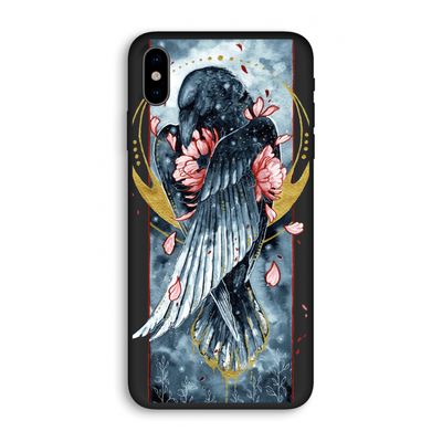 Golden Raven: iPhone XS Biologisch afbreekbaar hoesje