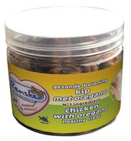 Renske gezonde beloning mini hartjes kip/oregano kattensnack 100gr (LET OP: THT 12-4-2025)