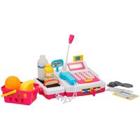 Speelgoed kassa met licht en geluid voor jongens/meisjes - Speelgoedkassa - thumbnail