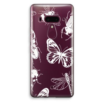 Tiny Bugs: HTC U12+ Transparant Hoesje