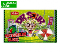 Dr. Sour snoep Dr. Sour - Watermelon Slices 80 Gram