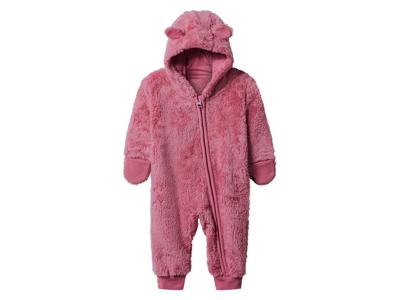 lupilu Baby fleece onesie (Lichtroze, 50/56)