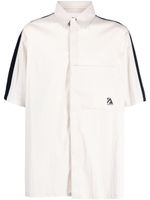 AMBUSH chemise imprimée à manches courtes - Gris