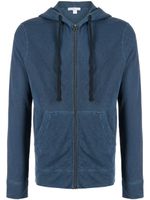 James Perse hoodie French Terry - Bleu