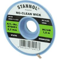 Stannol NC/AB Desoldeerdraad Lengte 1.5 m Breedte 2.2 mm